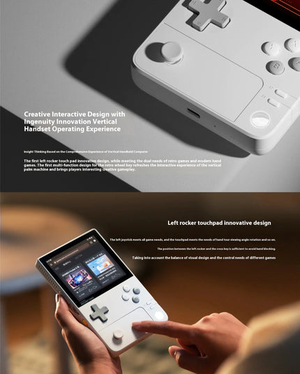 AYANEO Pocket DMG Game Console 3.92Inch OLED 1240*1080 Resolution Screen 6000mAh Gyroscope Custom Handheld Game Consoles Gifts