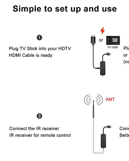 UBISHENG U3mini DVB T2 DVB C Digital TV Decoder HD Free TV Channels 7Days EPG TV Tuner for Spain France Itlay Columbia ect