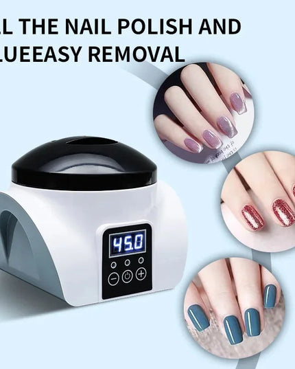 Electric Steam Gel Nail Remover Armor Removal Tool Acrylic Nail Polish Removal Box Nail Tools Home Beauty Salon Nail Remover