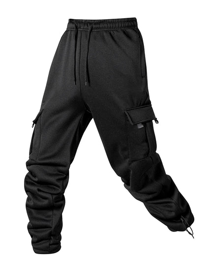 Men's Joggers Pants Loose Drawstring Long Pants Men Multi-pocket Sweatpants Casual Cargo Trousers For Men Fitness
