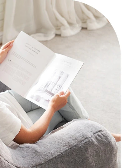 Bean Bag Sofa Chairs for Adults Comfy Bean Bag Sofa Fluffy Beanbag Chair Plush Chair Big Bubble Foam Sofa with Filler