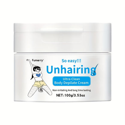 Quick Refreshing Hair Removal Voice for Arms, Underarms, Private Parts, Legs And Beard - a Silky Body Hair Removal Voice for All Skin Types, Men And Women.