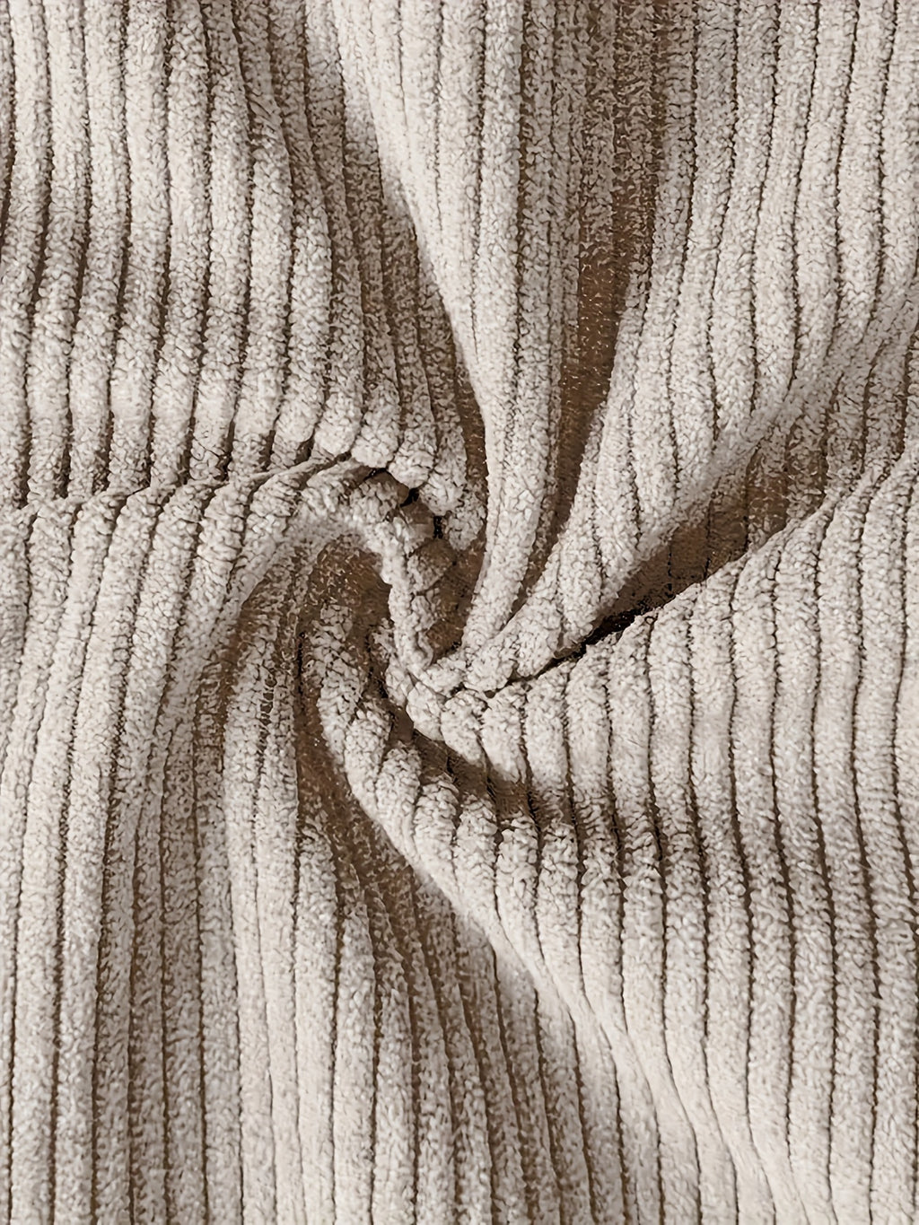 Men'S Casual Jacket for Autumn And Winter, Featuring a Loose Fit, Corduroy Fabric, Stand-Up Collar, Long Sleeves, And Button- Design.