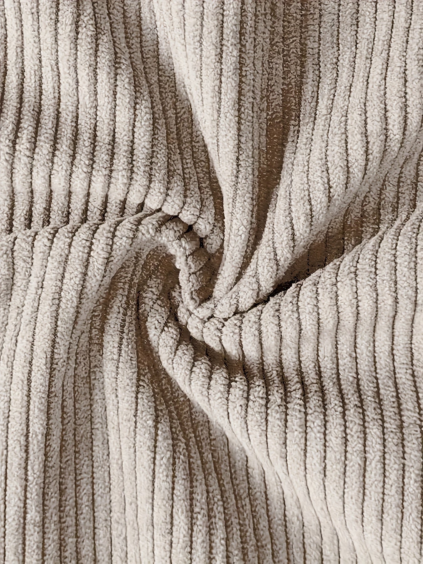 Men'S Casual Jacket for Autumn And Winter, Featuring a Loose Fit, Corduroy Fabric, Stand-Up Collar, Long Sleeves, And Button- Design.