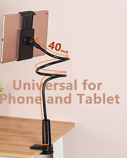 360° Rotating Tablet Phone Holder Spiral Base Lazy Stand Mobile Phone Tablet Bedside Stand Bed Lazy Stand, TV Stand Mobile Phone Stand A Thick Bathroom TV Stand With 360° Omnidirectional Wheel, The Direction Angle Can Be Ad