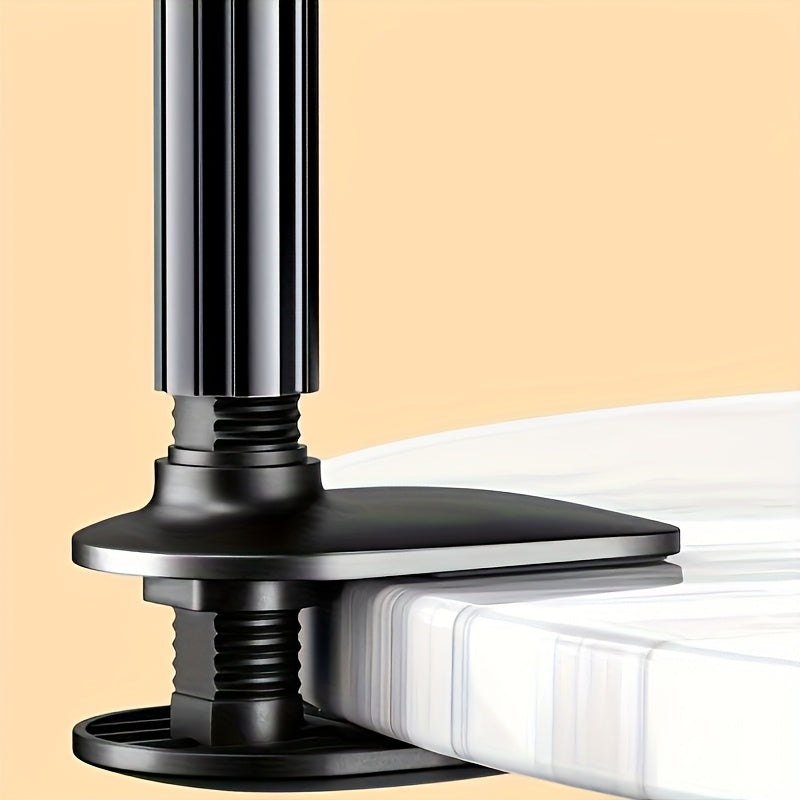 360° Rotating Tablet Phone Holder Spiral Base Lazy Stand Mobile Phone Tablet Bedside Stand Bed Lazy Stand, TV Stand Mobile Phone Stand A Thick Bathroom TV Stand With 360° Omnidirectional Wheel, The Direction Angle Can Be Ad