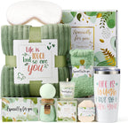 Self Care Gifts for Women Get Well Soon Gifts Basket,Relaxing Spa Gifts Basket Care Package with Tumbler and Blanket Thinking of You Gifts for Mom Wife Sister Best Friends