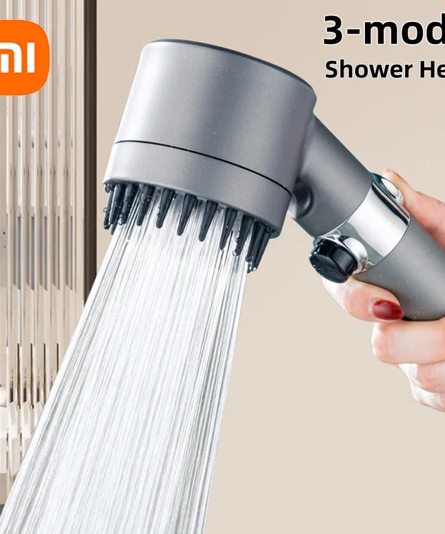 XIAOMI 3 Modes Shower Head High Pressure Showerhead Portable Filter Rainfall Faucet Tap Bathroom Bath Home Innovative Accessory