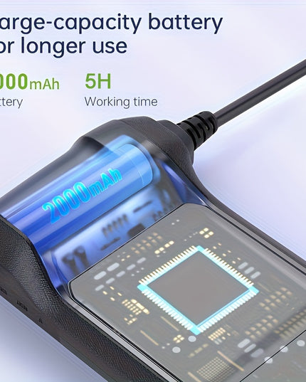 Inskam 4.3" IPS LCD Endoscope Camera, 8mm Single Lens,, ABS Material, Analog Display, Battery/USB Dual Power, 2000mAh Rechargeable Lithium Battery, ≤36V Operating Voltage, for Auto Repair & Plumbing