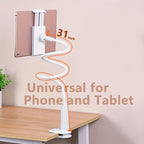 360° Rotating Tablet Phone Holder Spiral Base Lazy Stand Mobile Phone Tablet Bedside Stand Bed Lazy Stand, TV Stand Mobile Phone Stand A Thick Bathroom TV Stand With 360° Omnidirectional Wheel, The Direction Angle Can Be Ad