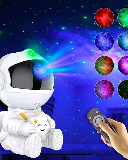 Astronaut Galaxy Projector Star Projector Galaxy Night Light Space Buddy Projector with Nebula Remote Control for Bedroom Home