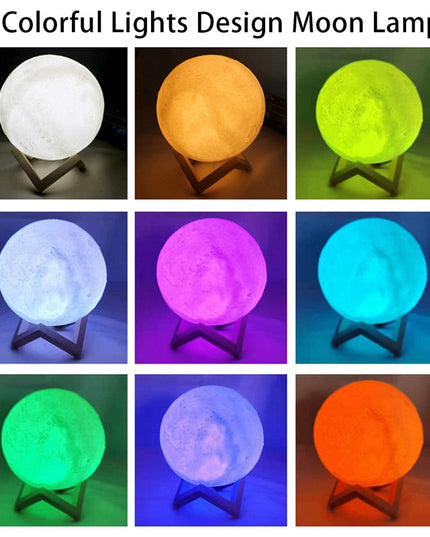 Book Light LED Moon Light Galaxy Light, Moon Night Light, Girl, Boy, Child Birthday Gift, Bedroom Decoration Indoor lighting