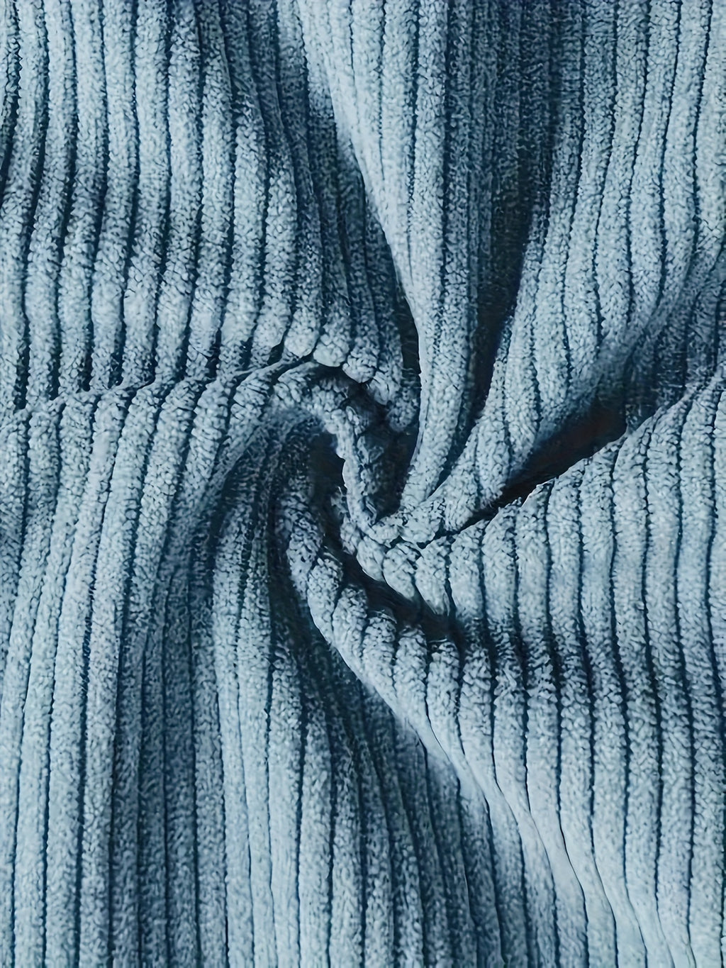 Men'S Casual Jacket for Autumn And Winter, Featuring a Loose Fit, Corduroy Fabric, Stand-Up Collar, Long Sleeves, And Button- Design.