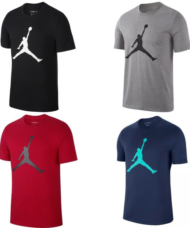 Jordan Men'S T-Shirt Jumpman Short Sleeve Crew Athletic Active Basketball Tee