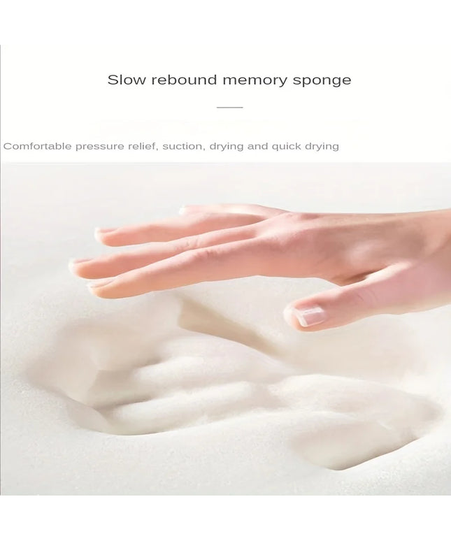 Long hair absorbent bathroom mat furry shower room foot wiping mat toilet non-slip mat entrance mat