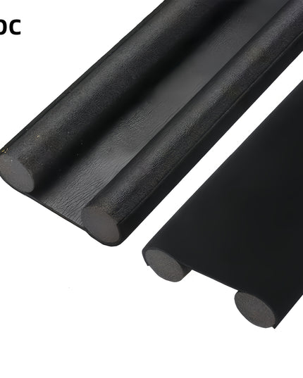 High Resistance Rubber and Fabric Soundproof Draft Stopper - 1 Under Door Energy Saving Waterproof Seal Strip, 36.61 Inch - for Bedroom Doors, Under Door Mount