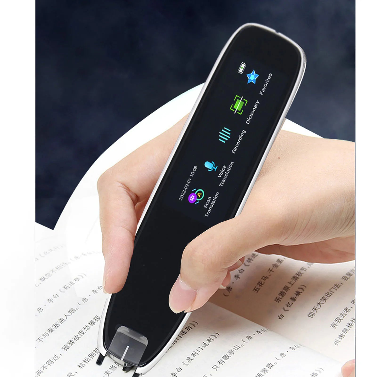 Smart Voice Translation Pen - International Edition with Wi-Fi and Scanning Features