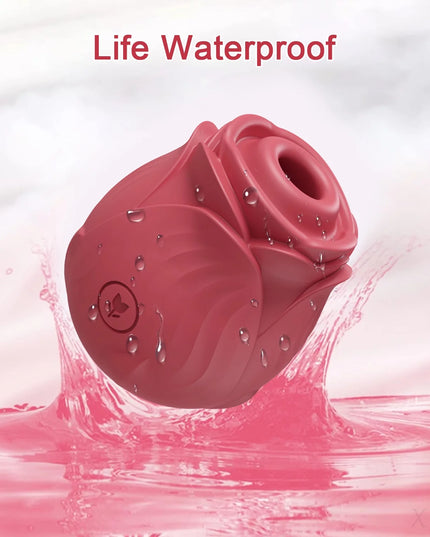 Rose Toys Sucking Vibrator Adult Sex Toys for Women Couples, Purple