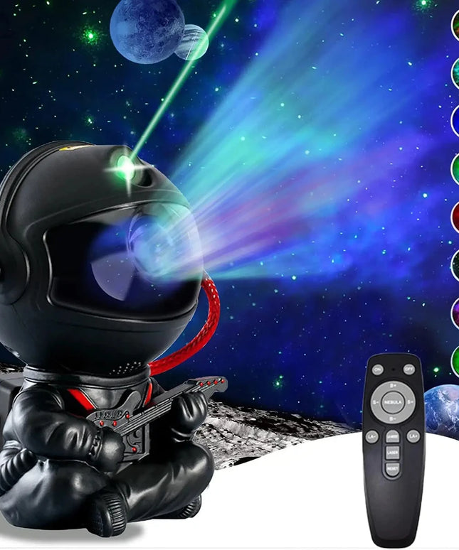 Astronaut Galaxy Projector Star Projector Galaxy Night Light Space Buddy Projector with Nebula Remote Control for Bedroom Home
