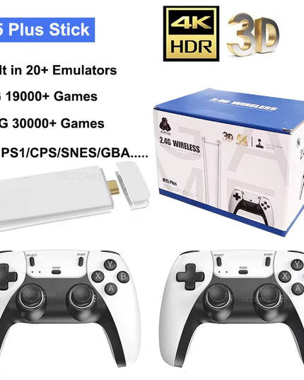 M15 plus Game Stick Pro Mini TV Handheld Game Classic Game Emulator HD Output Gaming Retro Consola for PS1