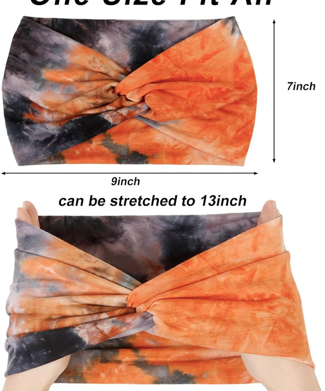 TERSE Extra Wide Headbands for Women Sport Yoga Workout Turban Headband Fashion Hairband Non Slip