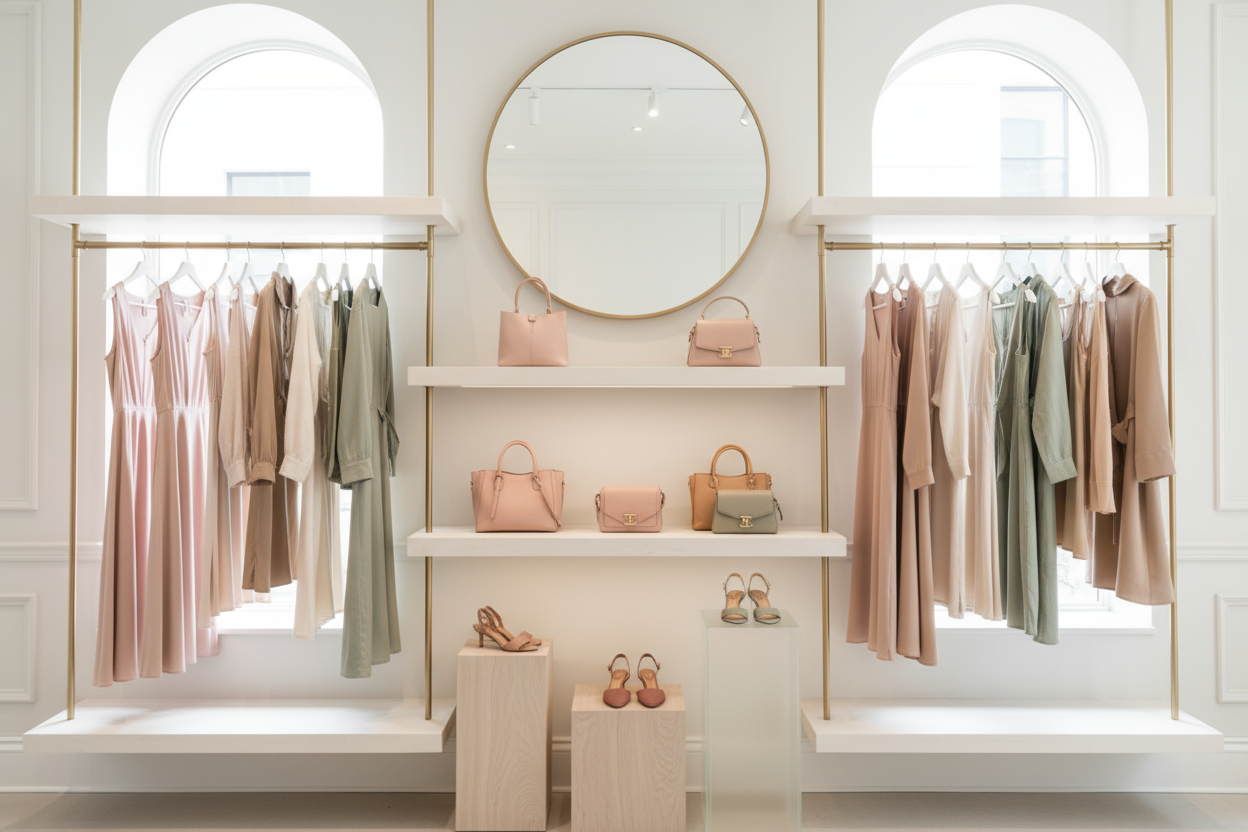 Generate a online store image for Women's Collections